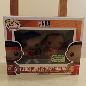 LeBron James vs. Dwight Howard Funko Pop